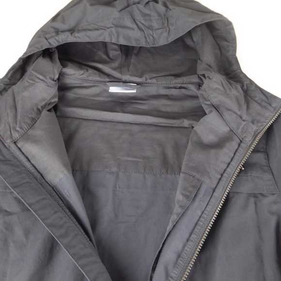 Columbia Full Zip Cotton Nylon Blend Hooded Windbreaker Performance Jacket NWT - Picture 8 of 8